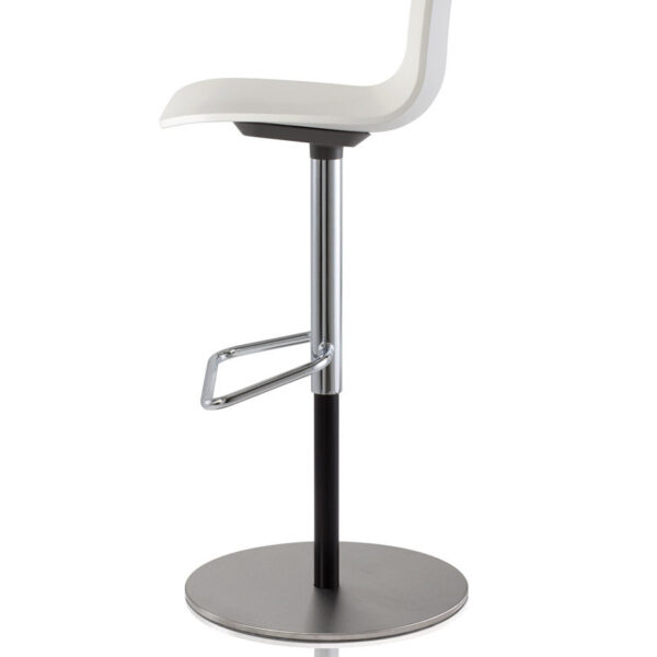 HAL Barstool, white shell