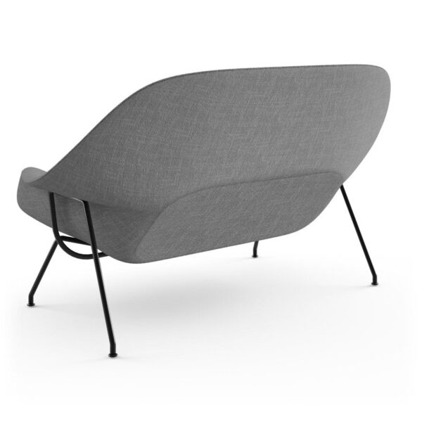 Saarinen Womb Settee backside, grey