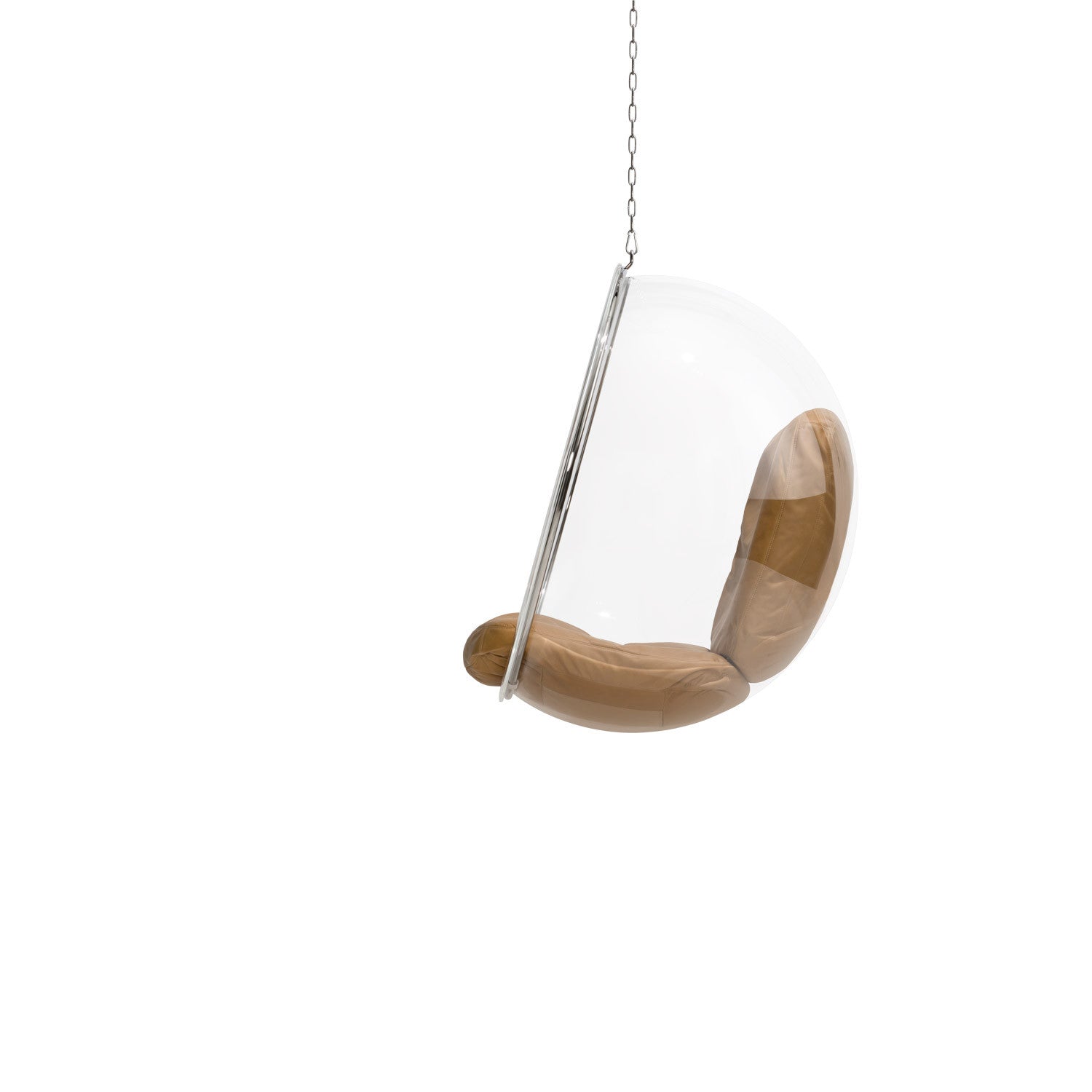 Bubble Chair, natural leather cushions
