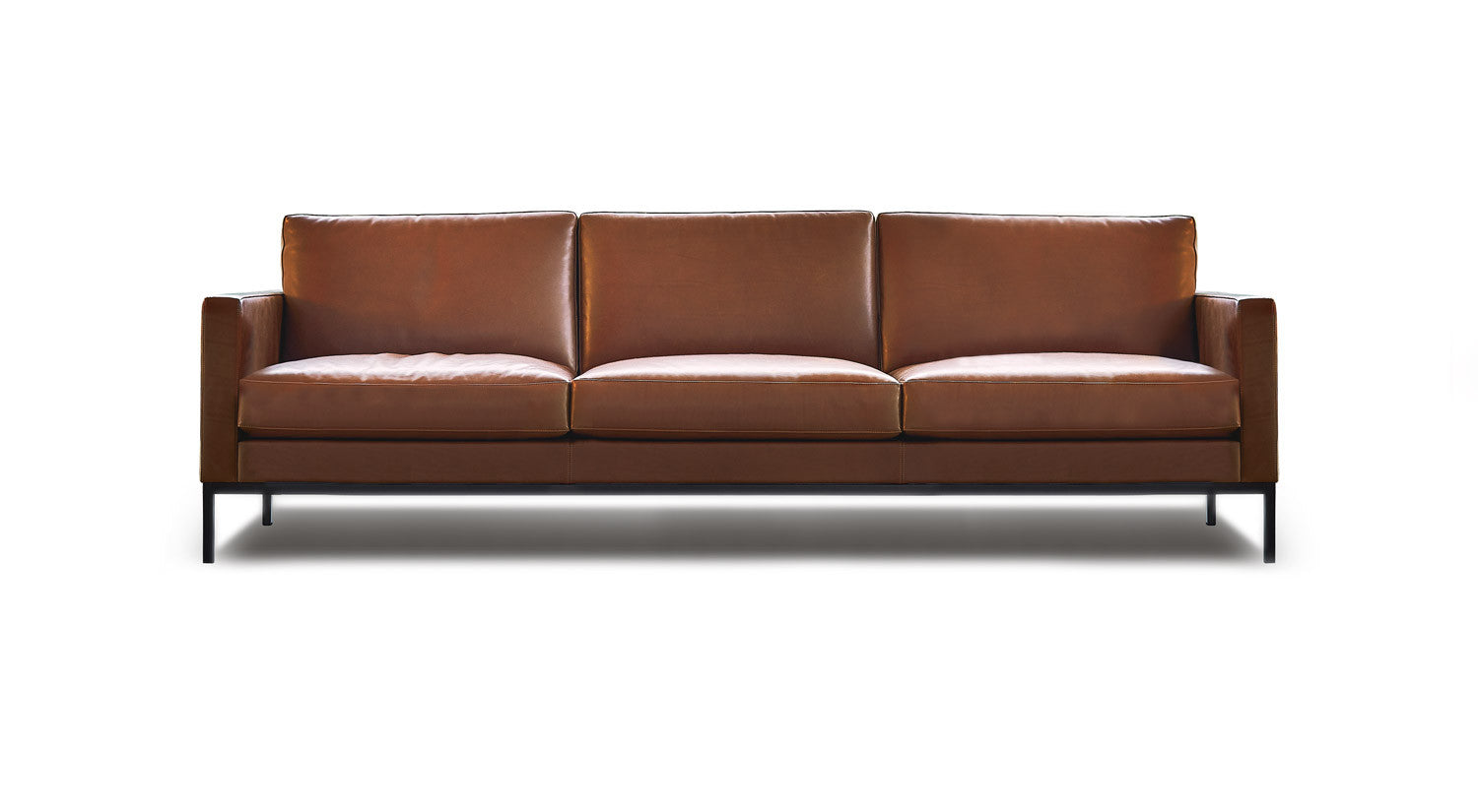Florence Knoll Relax 3-seat Sofa - Untufted Florence Knoll Relax 3-seat Sofa - Untufted