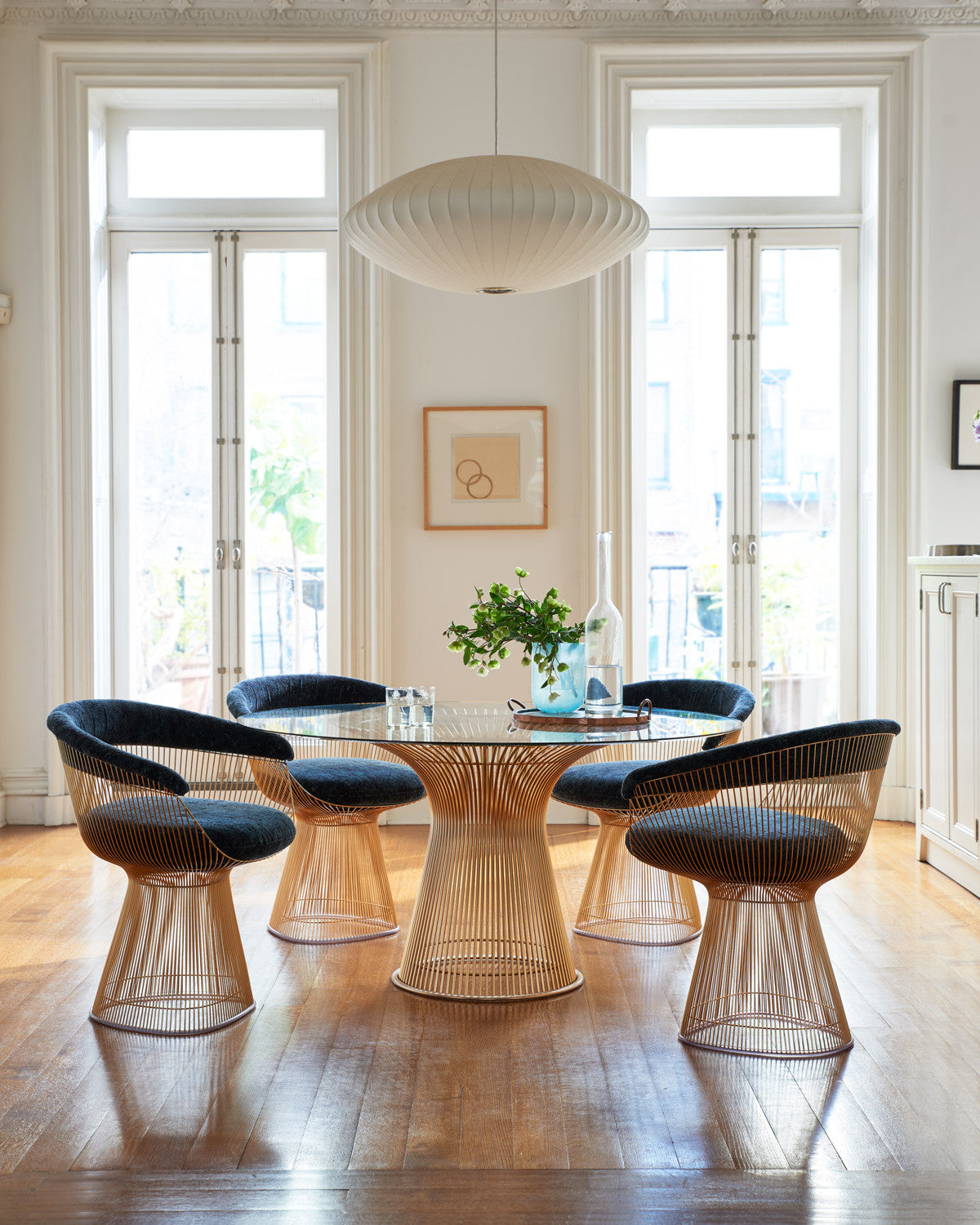 Platner Dining Table Gold Plated