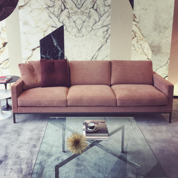 Florence Knoll Sofa Untufted - 3-seater