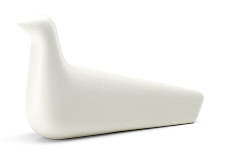 L'Oiseau in ceramic ivory matt