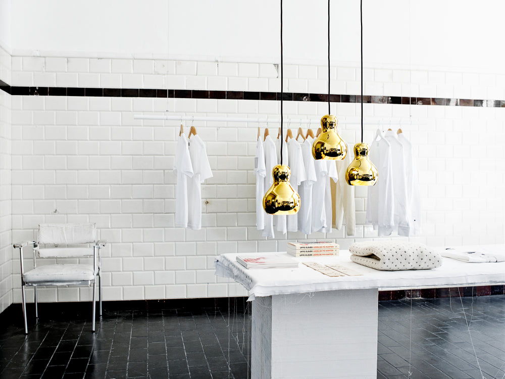 Calabash Pendant Lamp gold chrome