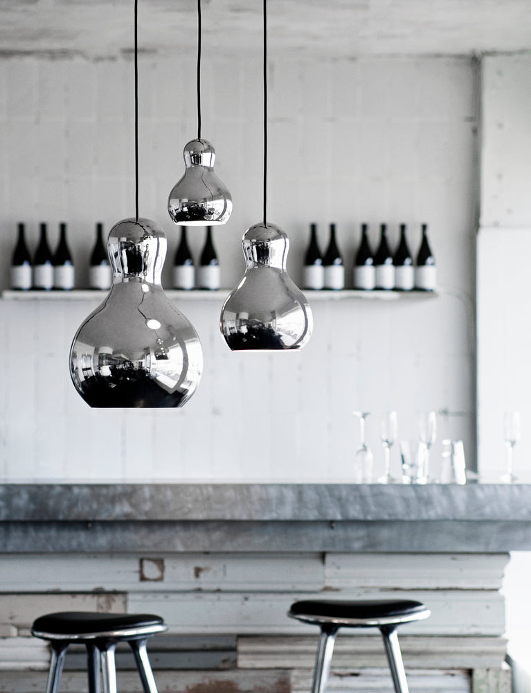 Calabash Pendant Lamp black chrome