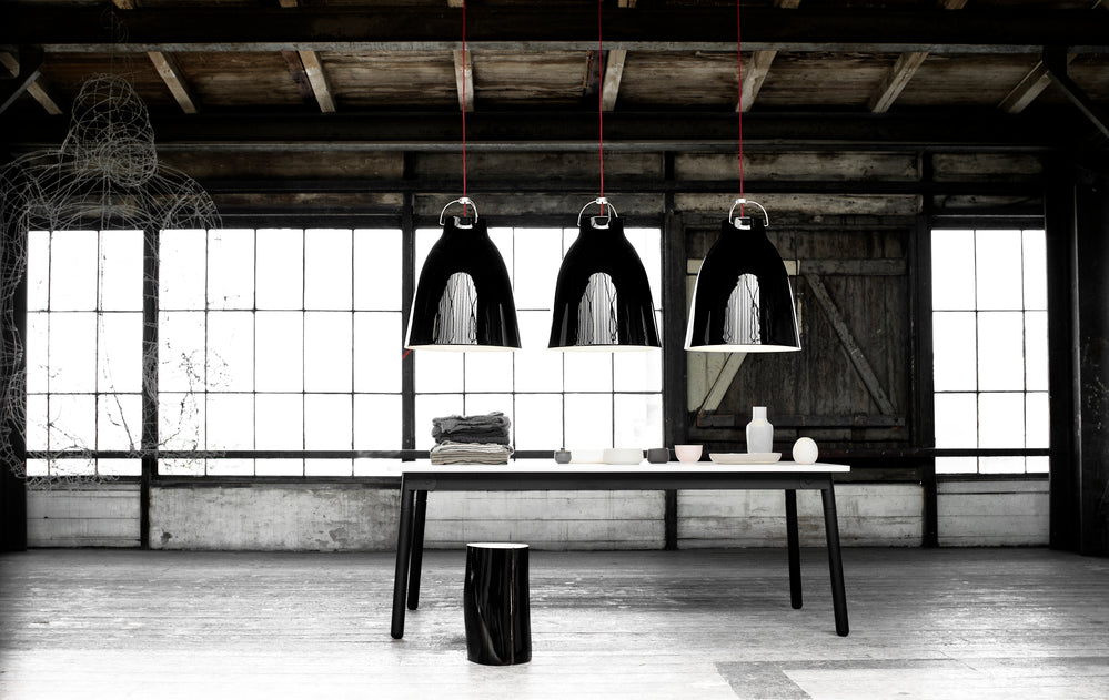 Caravaggio Pendant Lamp black shade