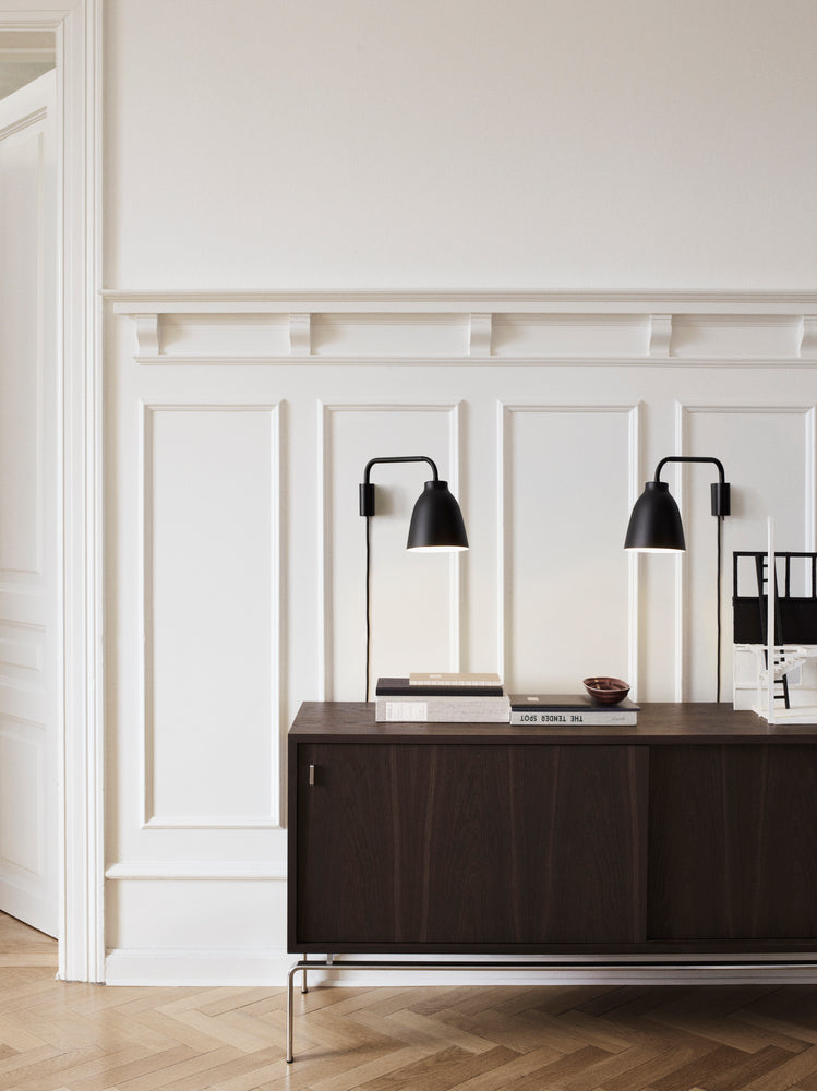 Caravaggio Read Wall Lamp black