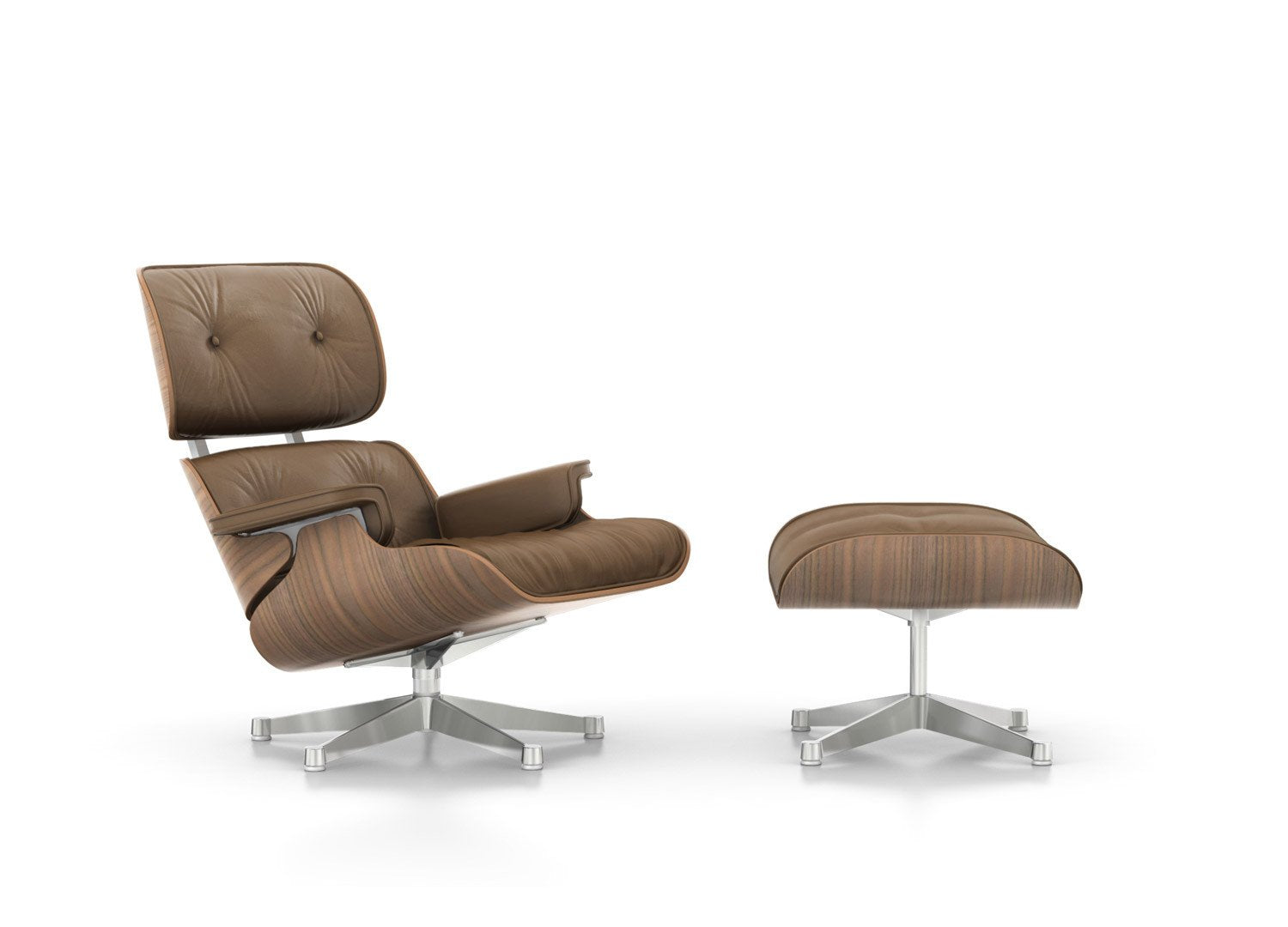 Eames Lounge Chair White Version