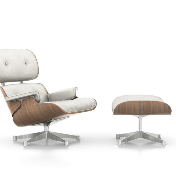 Eames Lounge Chair White Version
