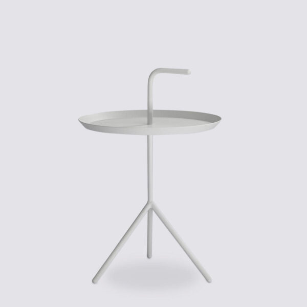 HAY-DLM-table-outlet- small-white-powder-coated-steel