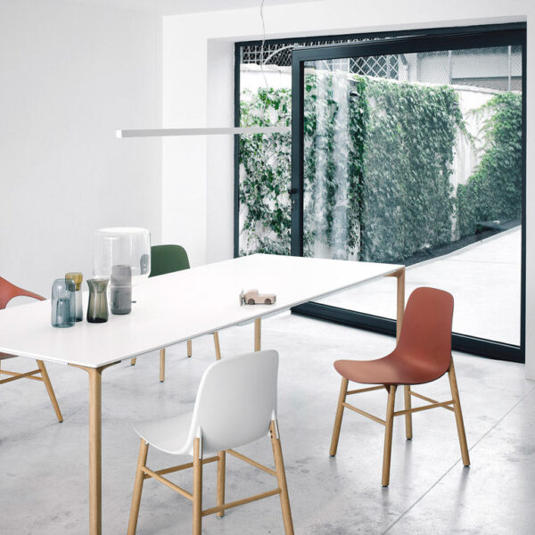 Kristalia Boiacca wood table