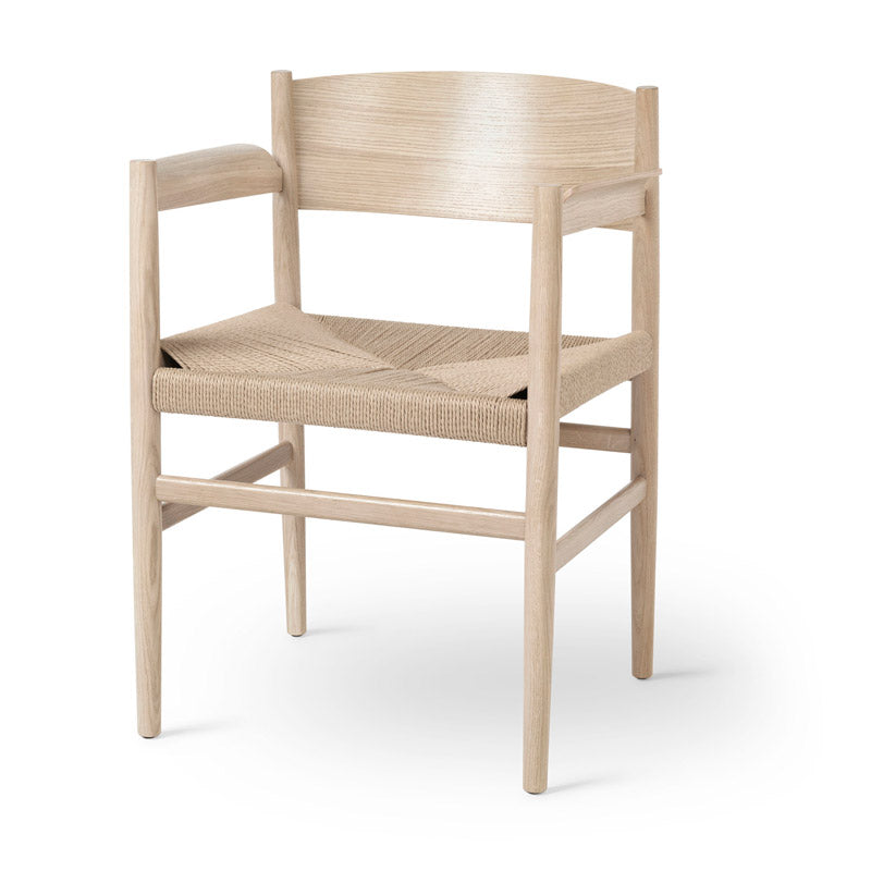 Nestor natural and paper cord seat