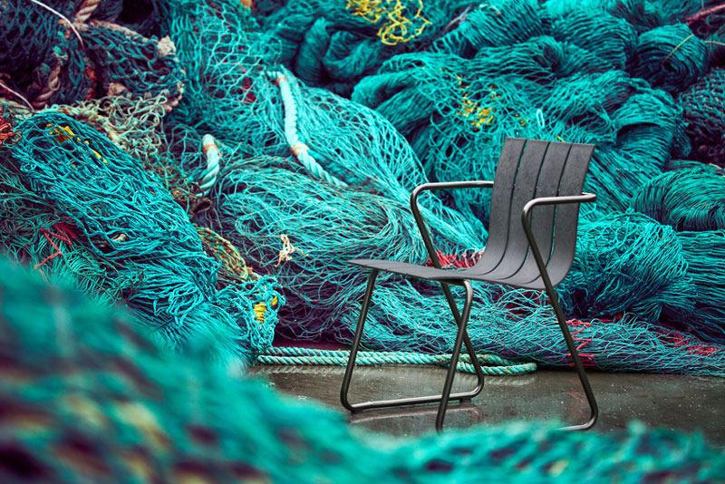 ocean chair recycled fish nets ocean chair recycled fish nets