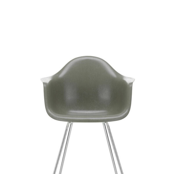 Eames DAX Fiberglass Chair - Raw Umber