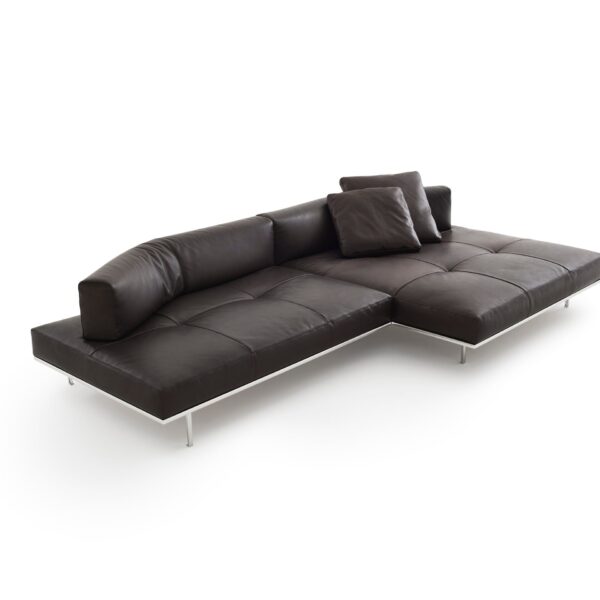 Matic Sofa Curved Back with Chaise Longue
