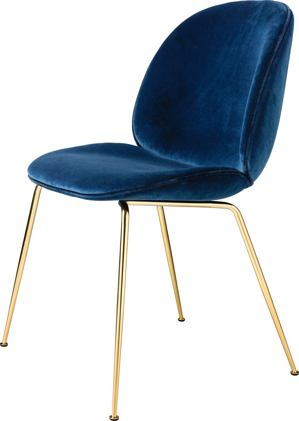 Beetle Dining Chair Gubi Velvet Upholstery