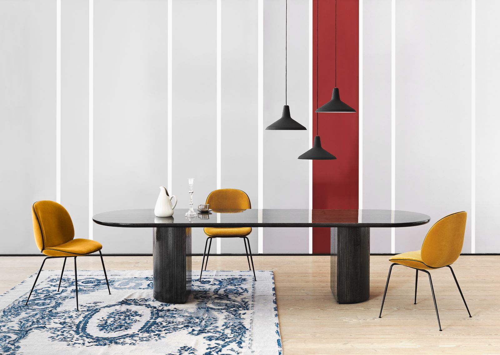 MoonDiningTableElliptical_G10Pendant_BeetleDiningChairFullyUpholsteredConicBase-medium MoonDiningTableElliptical_G10Pendant_BeetleDiningChairFullyUpholsteredConicBase-medium