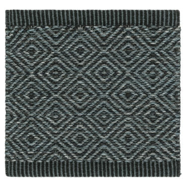 Kasthall Goose Eye Icon Rug - Hudson, dark grey and light grey