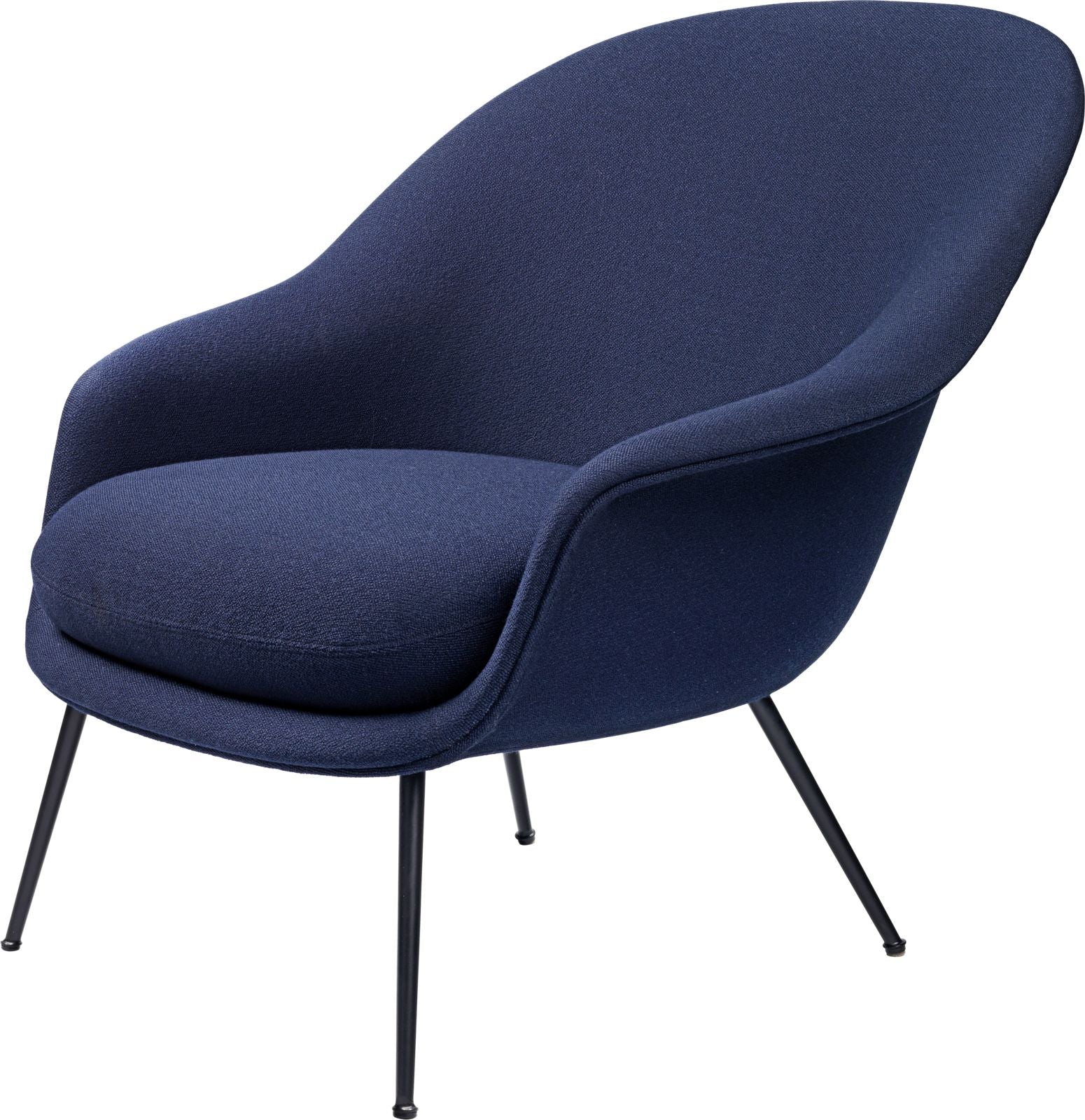 Bat Lounge Chair Low Back, Black Matt base, Vidar upholstery. Bat Lounge Chair Low Back, Black Matt base, Vidar upholstery.