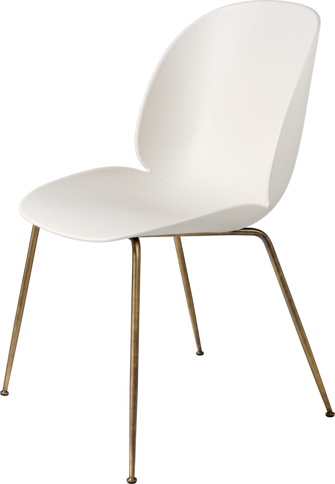 Beetle Dining Chair, Conic Base - Un-upholstered Beetle Dining Chair, Conic Base - Un-upholstered