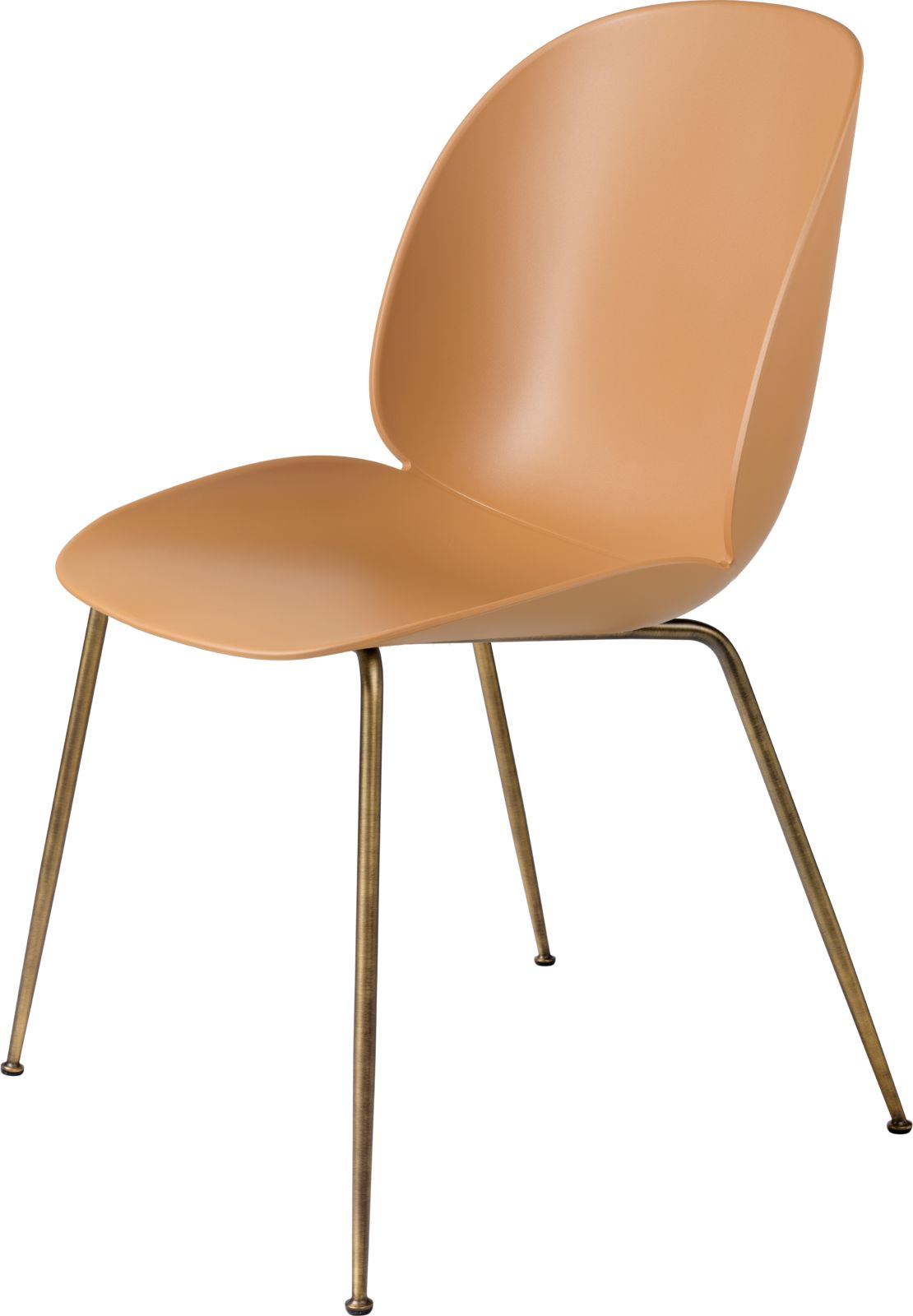 Beetle Dining Chair, Conic Base - Un-upholstered Beetle Dining Chair, Conic Base - Un-upholstered