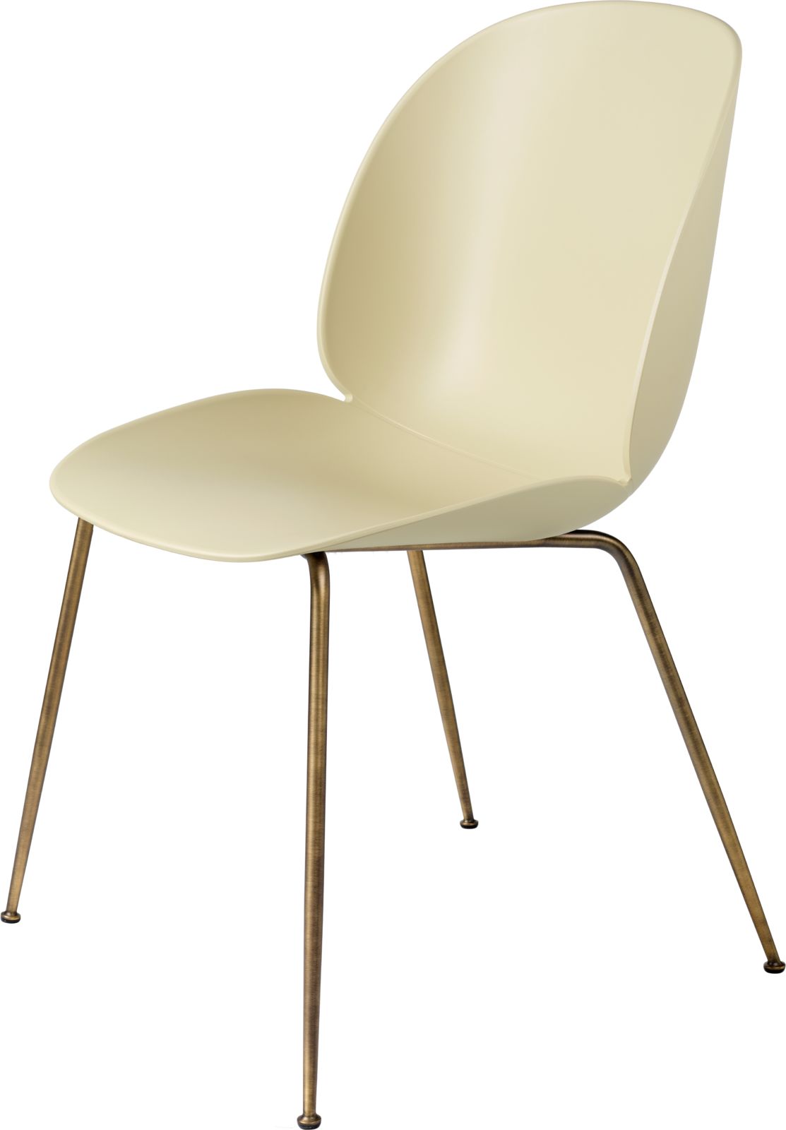 Beetle Dining Chair, Conic Base - Un-upholstered Beetle Dining Chair, Conic Base - Un-upholstered