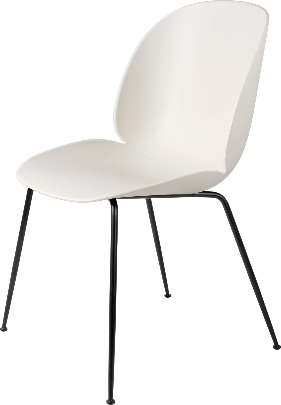 Beetle Dining Chair, Conic Base - Un-upholstered Beetle Dining Chair, Conic Base - Un-upholstered