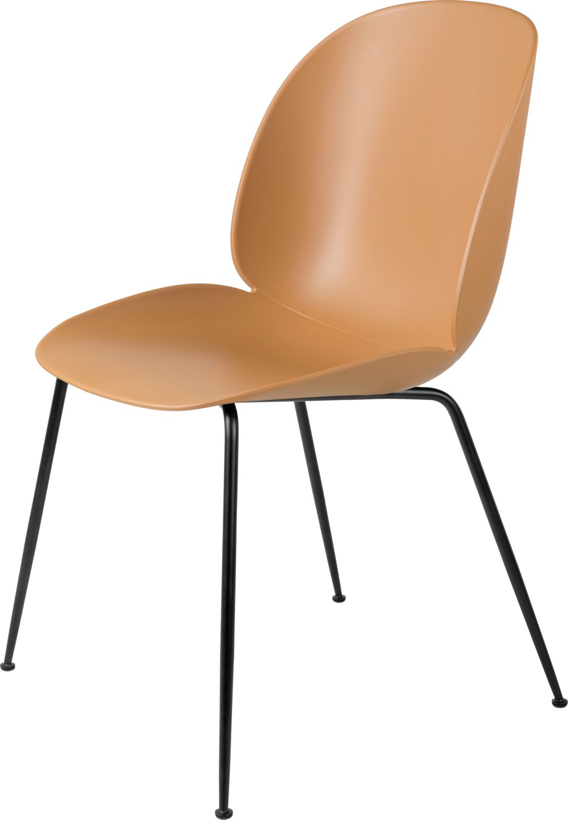 Beetle Dining Chair, Conic Base - Un-upholstered Beetle Dining Chair, Conic Base - Un-upholstered