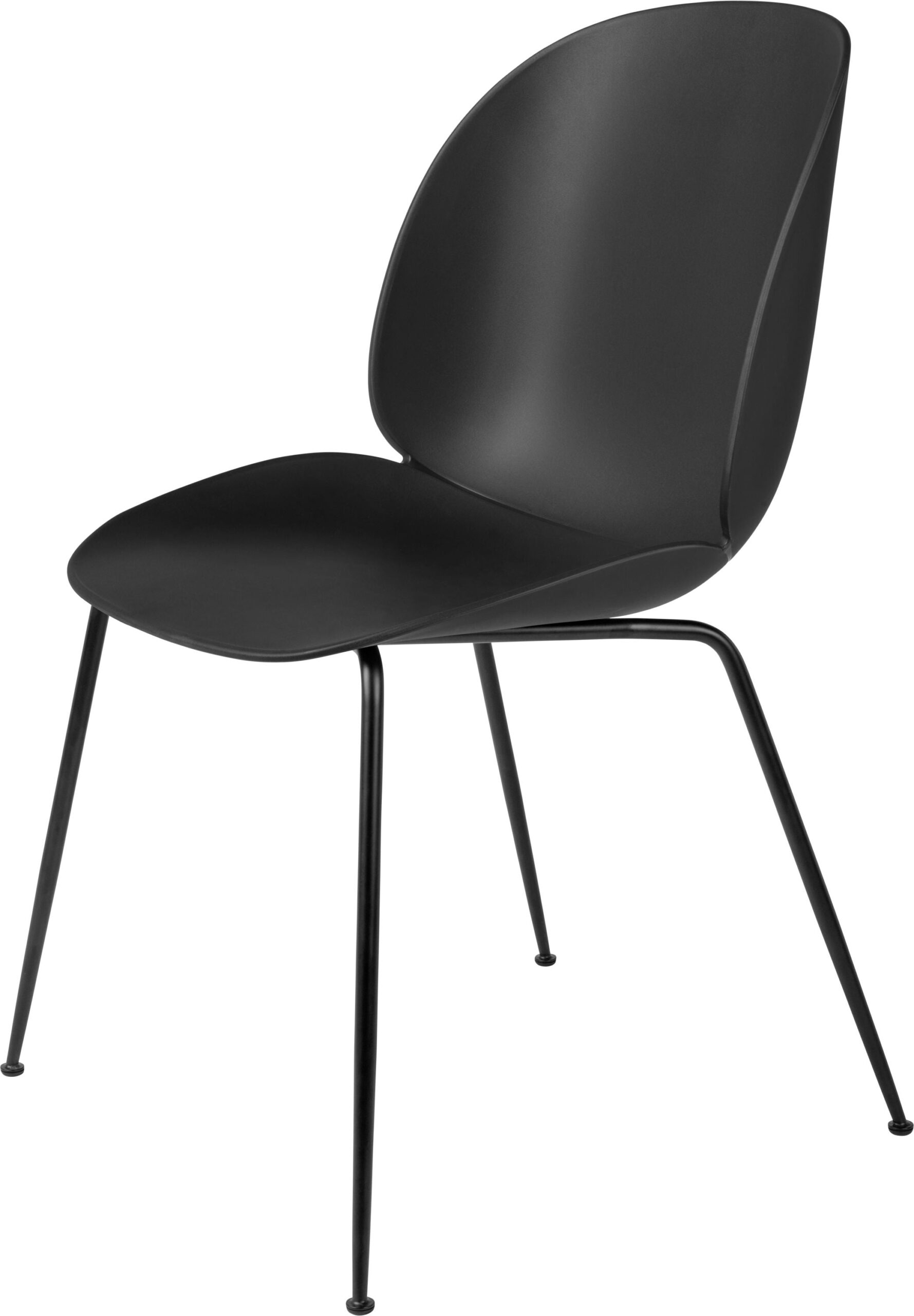 Beetle Dining Chair, Conic Base - Un-upholstered Beetle Dining Chair, Conic Base - Un-upholstered