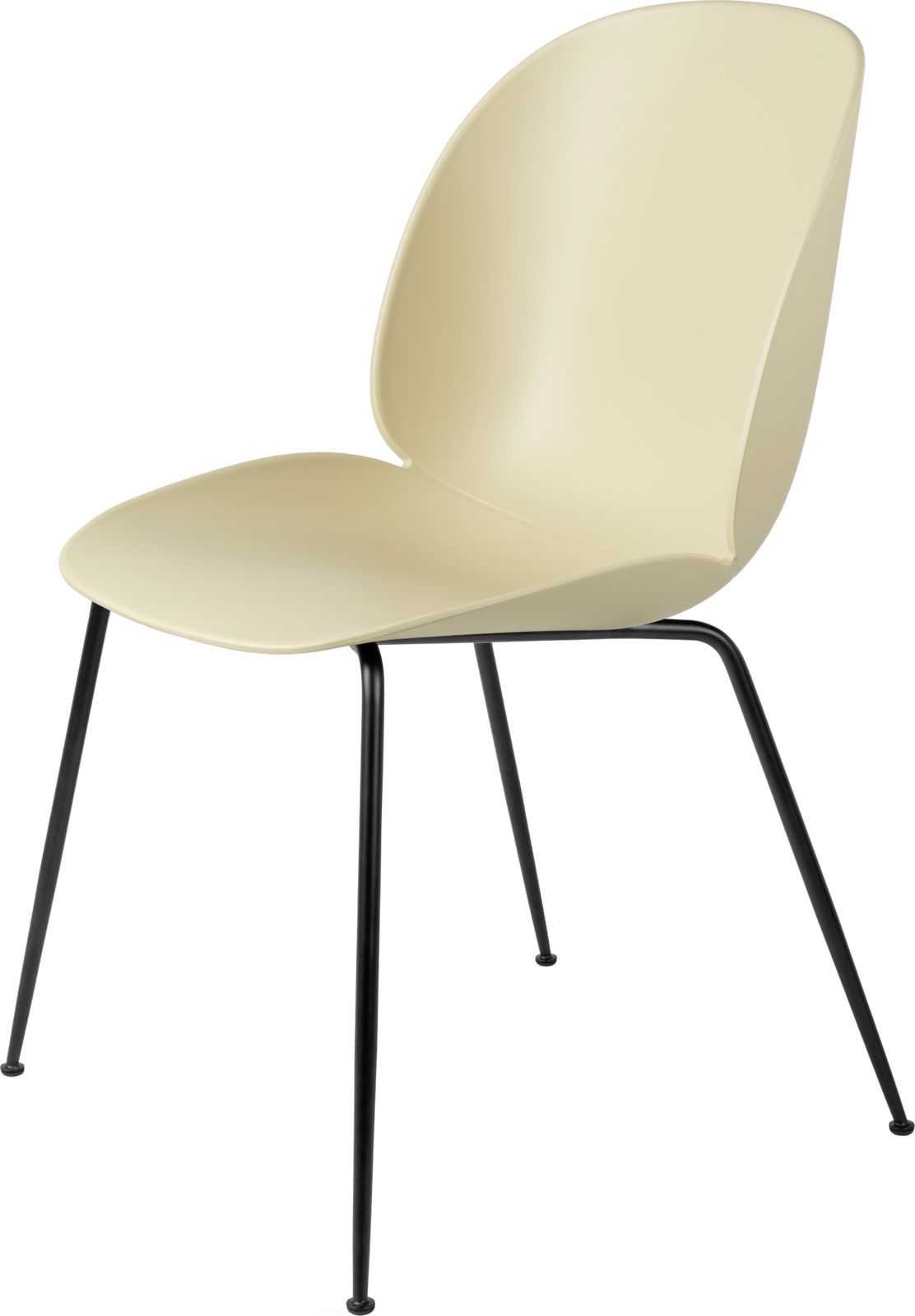 Beetle Dining Chair, Conic Base - Un-upholstered Beetle Dining Chair, Conic Base - Un-upholstered