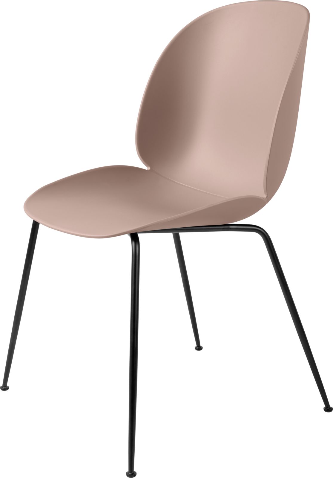 Beetle Dining Chair, Conic Base - Un-upholstered Beetle Dining Chair, Conic Base - Un-upholstered
