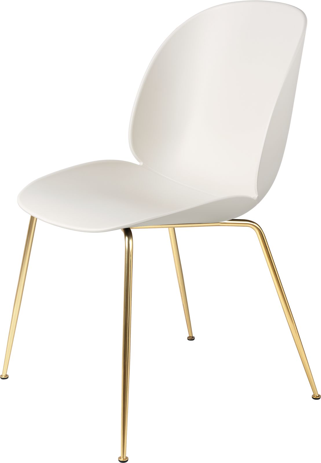 Beetle Dining Chair, Conic Base - Un-upholstered Beetle Dining Chair, Conic Base - Un-upholstered