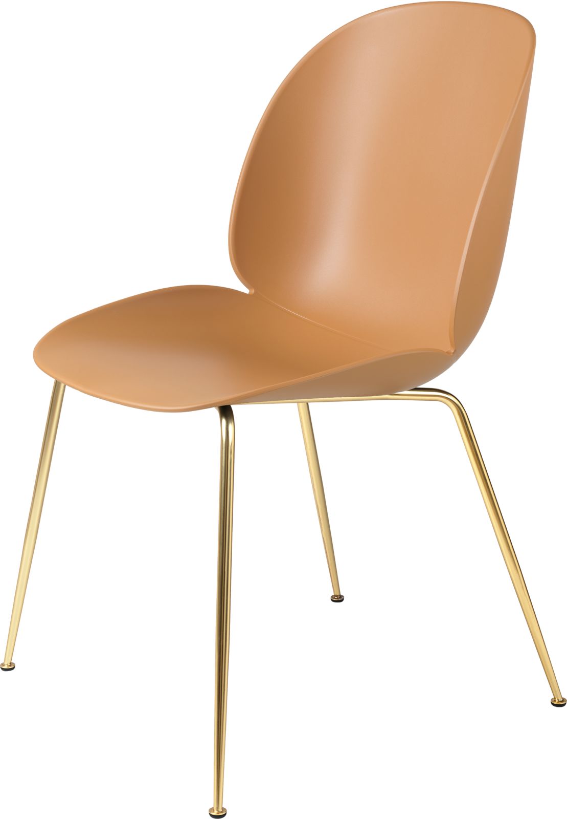 Beetle Dining Chair, Conic Base - Un-upholstered Beetle Dining Chair, Conic Base - Un-upholstered