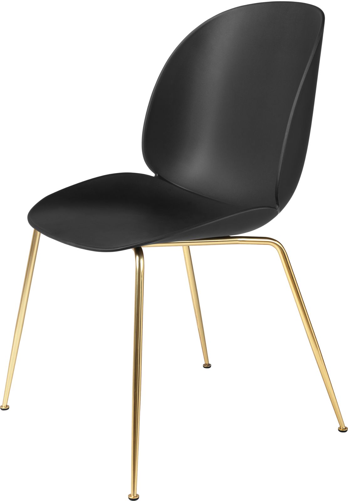 Beetle Dining Chair, Conic Base - Un-upholstered Beetle Dining Chair, Conic Base - Un-upholstered