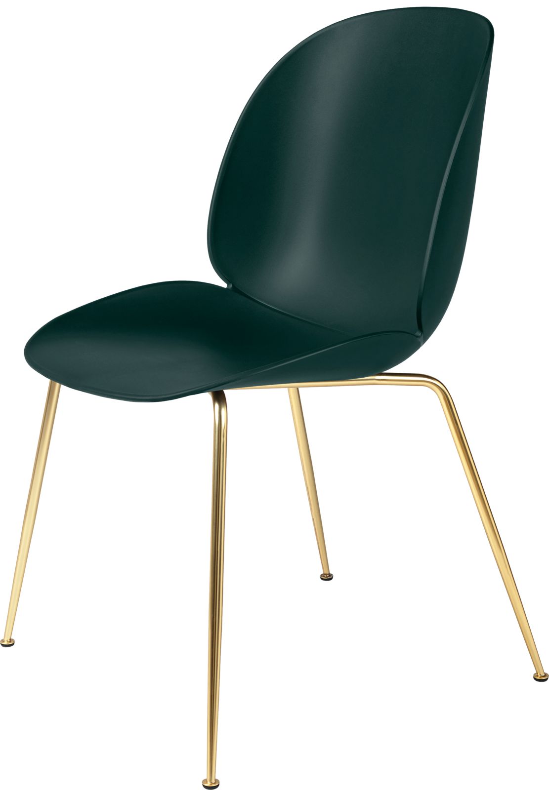 Beetle Dining Chair, Conic Base - Un-upholstered Beetle Dining Chair, Conic Base - Un-upholstered