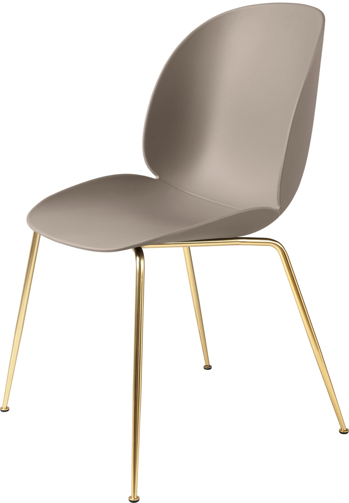 Beetle Dining Chair, Conic Base - Un-upholstered Beetle Dining Chair, Conic Base - Un-upholstered