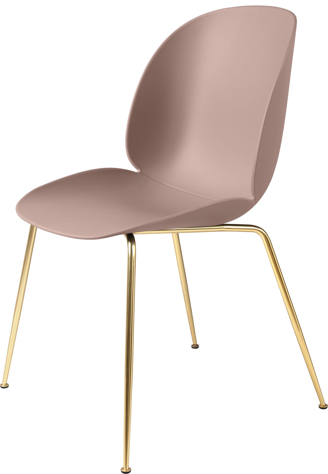 Beetle Dining Chair, Conic Base - Un-upholstered Beetle Dining Chair, Conic Base - Un-upholstered