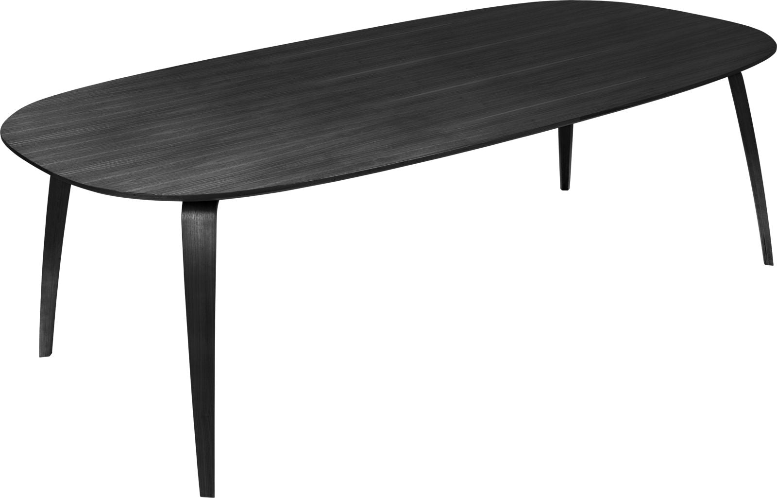 GUBI Dining Table Elliptical Veneer