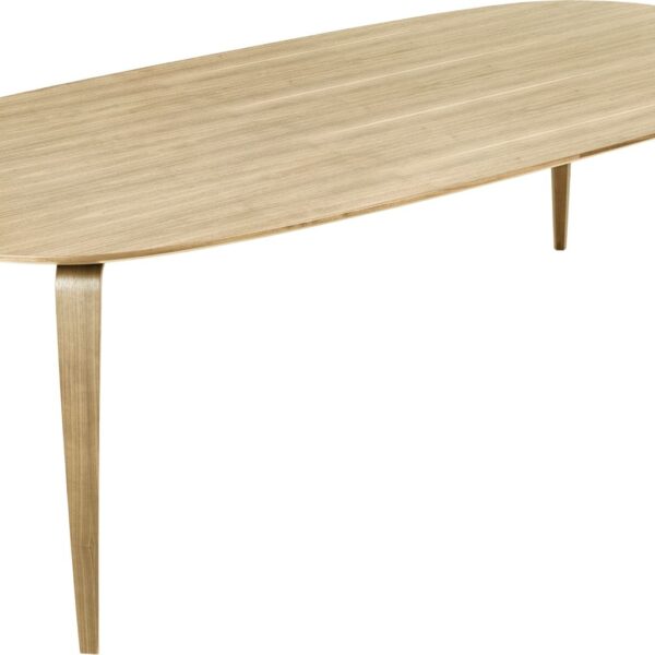 GUBI Dining Table Elliptical Veneer