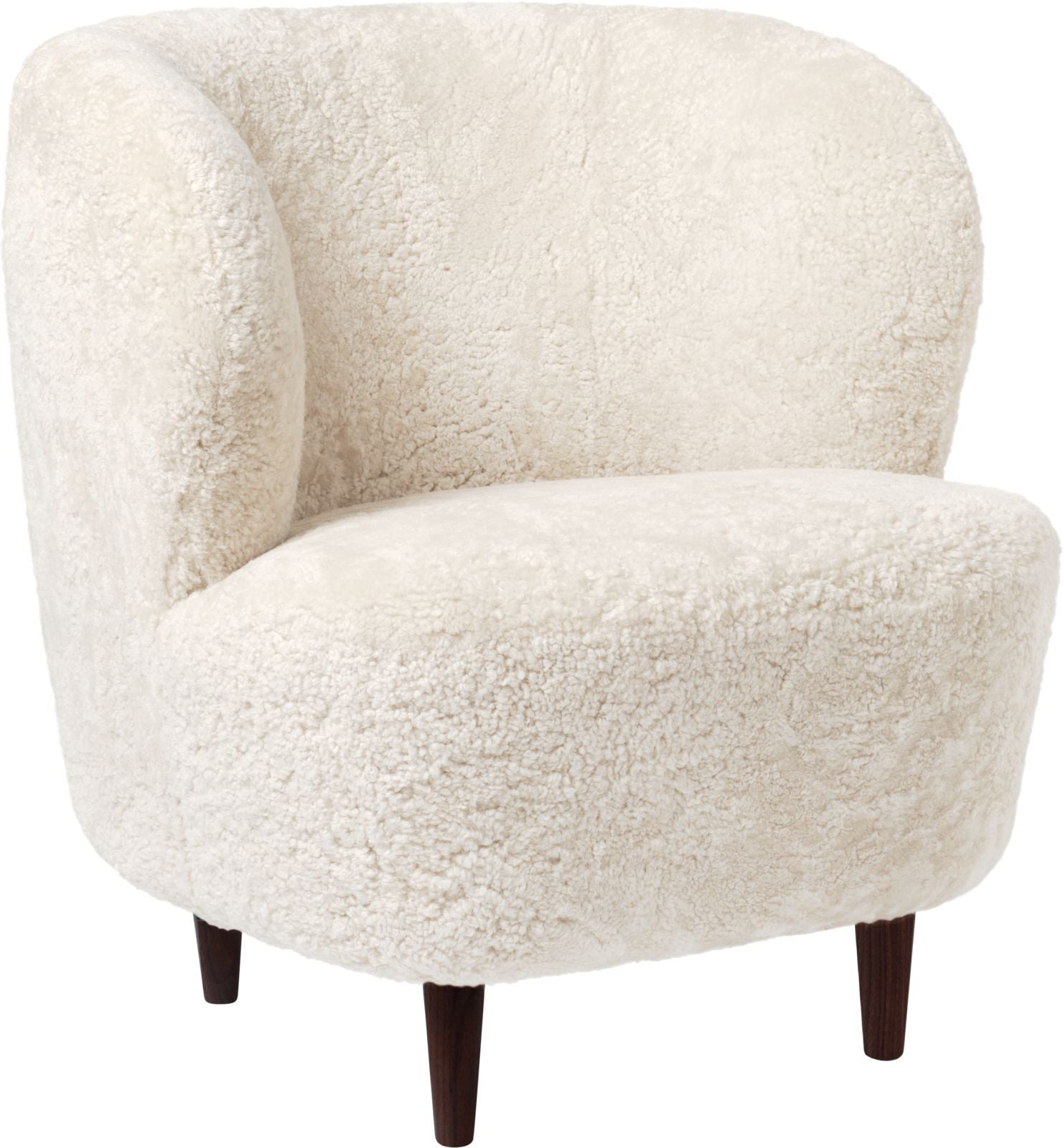 Stay Lounge Chair with Smoked Oak Matt Lacquered legs.