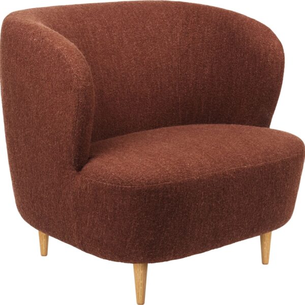 Stay Lounge Chair with Oak Matt Lacquered legs.
