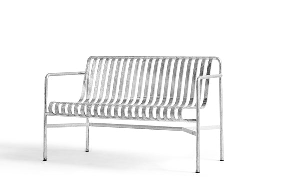 Palissade Dining Bench Hot Galvanised
