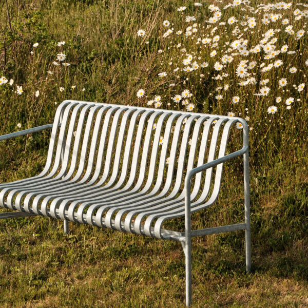 Palissade Dining Bench Hot Galvanised