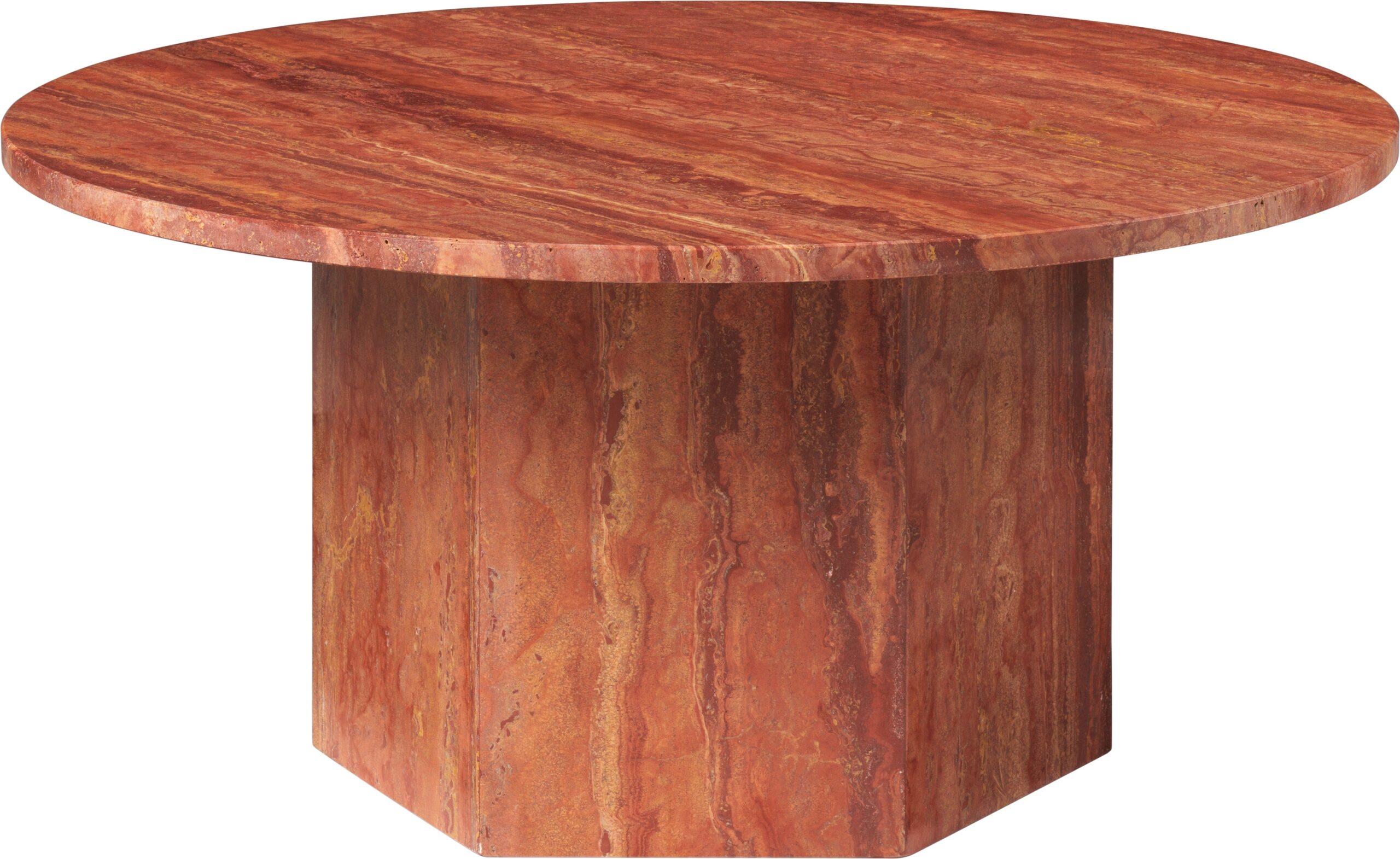 Gubi Epic Coffee Table - Travertine Stone Gubi Epic Coffee Table - Travertine Stone