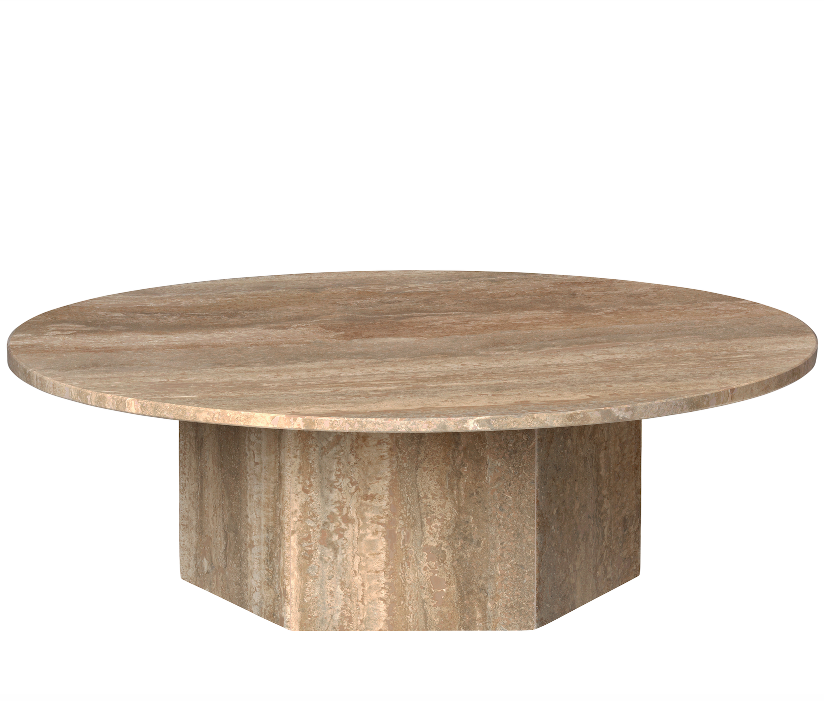 Large, Warm Taupe Travertine Large, Warm Taupe Travertine