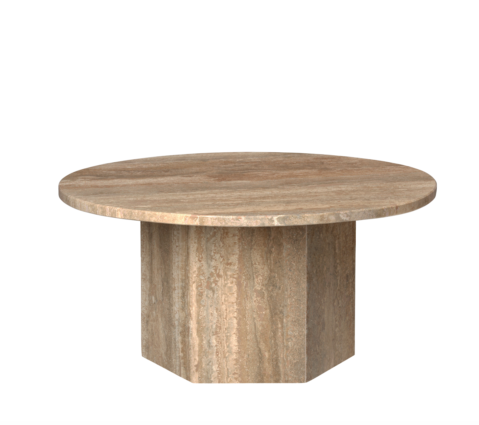 Medium, Warm Taupe Travertine Medium, Warm Taupe Travertine