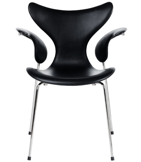 fritz_hansen_3208_Lily_armchair_Black_Leather