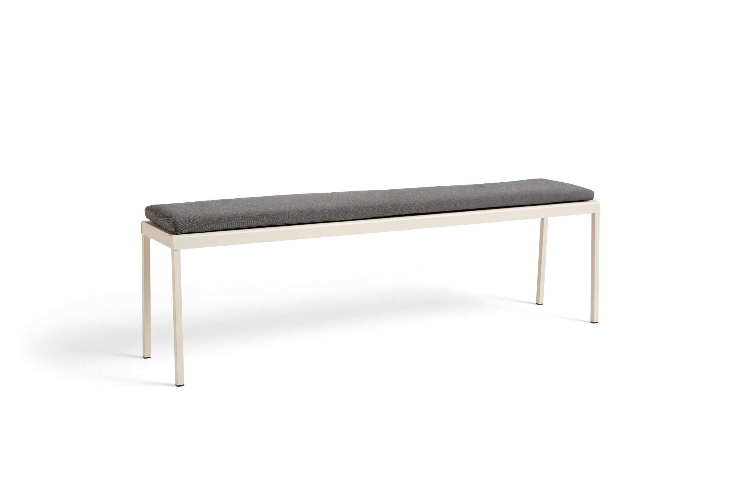 hay-ronan-erwan-bouroullec-bench-chalk-grey-indoor-outdoor-L165.5xW35xH46-cushion-black-pepper