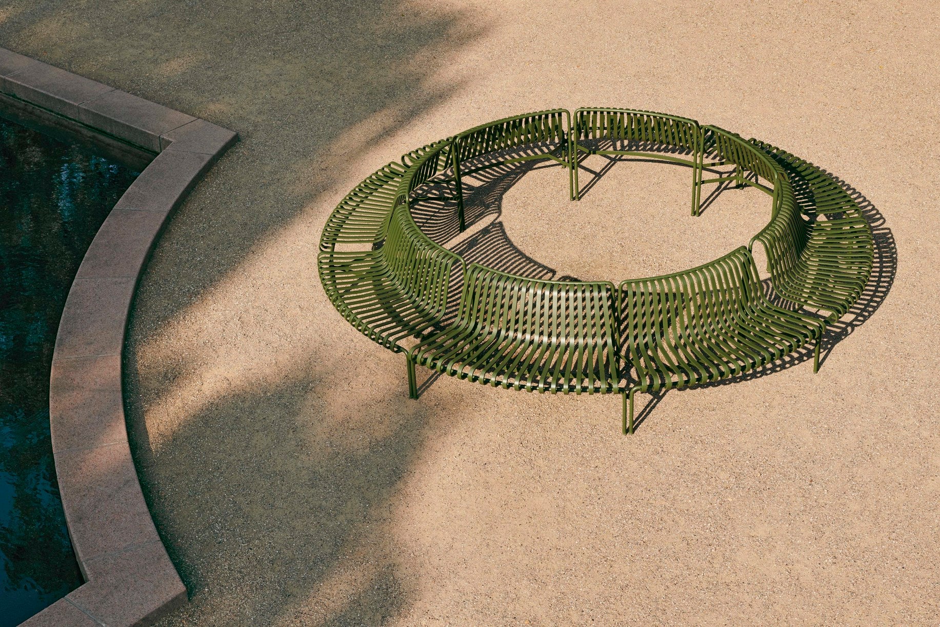 Palissade Park Dining Bench Out-Out