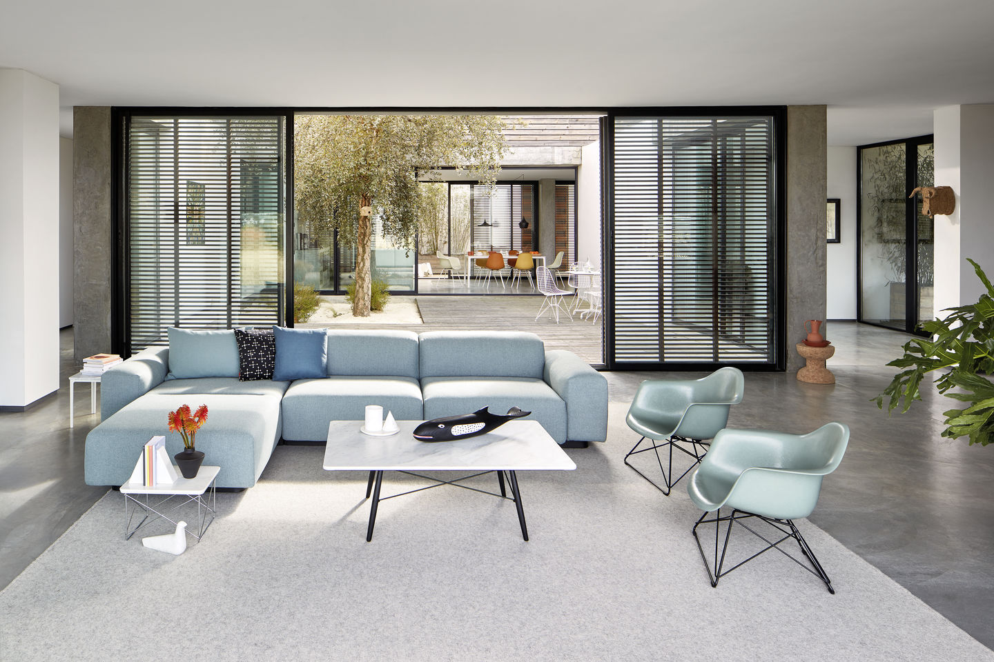 Vitra Soft Modular 3-Seater with Chaise Longue
